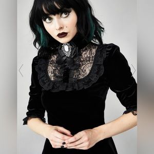Dollskill velvet lace dress